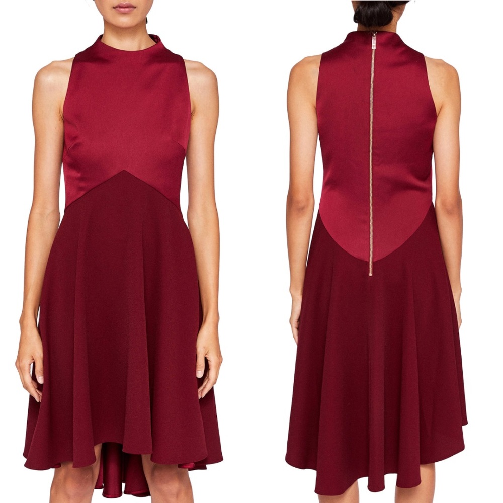 ✨ Ted Baker Kandal Dropped Hem Dress ✨